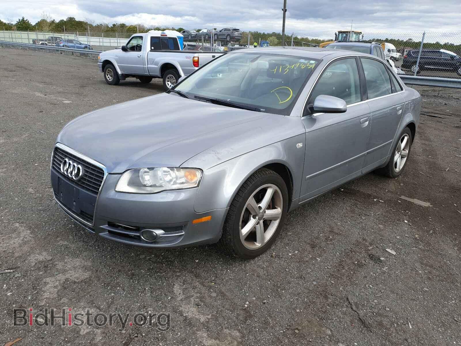 2007 AUDI A4 - VIN: WAUDH78E67A191086 - Фото 2