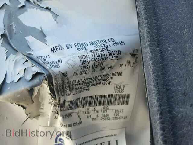 2011 FORD F150 - VIN: 1FTFX1CF9BKD80314 - Фото 10
