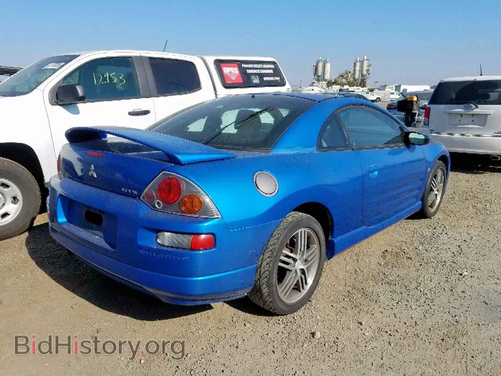2003 MITSUBISHI ECLIPSE - VIN: 4A3AC74H03E012089 - Фото 4