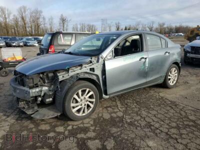 2012 Mazda 3 I, серый — VIN JM1BL1V83C1648225, Copart