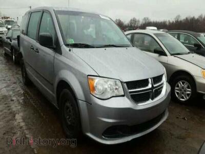 2013 Dodge CARAVAN Grand Cara, silver — VIN 2C4RDGBG9DR615236, Copart