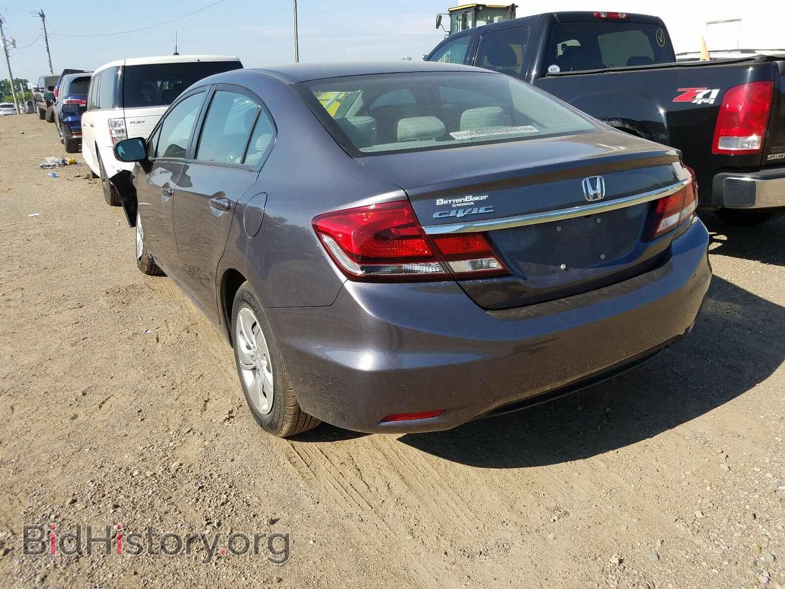 2014 HONDA CIVIC - VIN: 19XFB2F55EE076461 - Фото 3