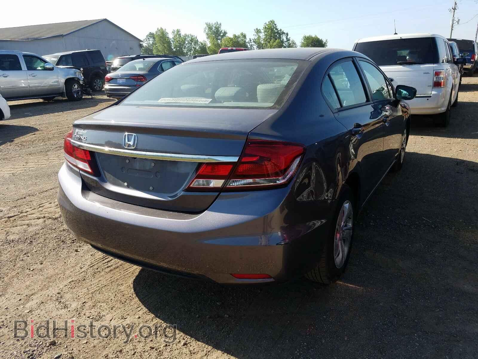 2014 HONDA CIVIC - VIN: 19XFB2F55EE076461 - Фото 4