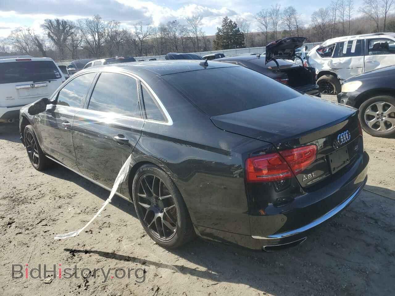 2013 AUDI A8 - VIN: WAUR2AFD5DN009509 - Фото 2