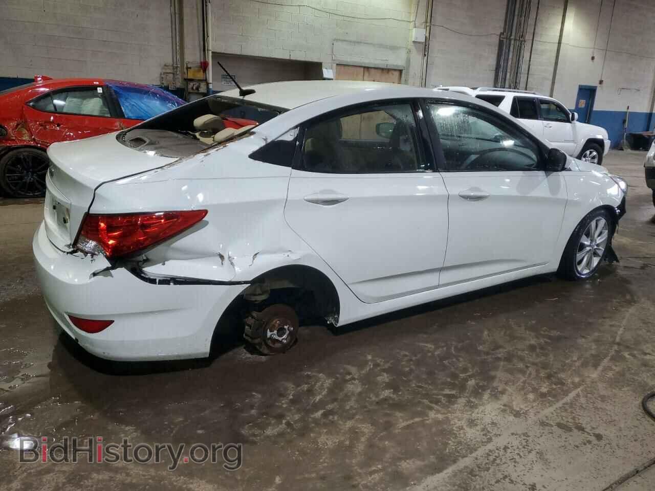 2012 HYUNDAI ACCENT - VIN: KMHCU4AEXCU078412 - Фото 3