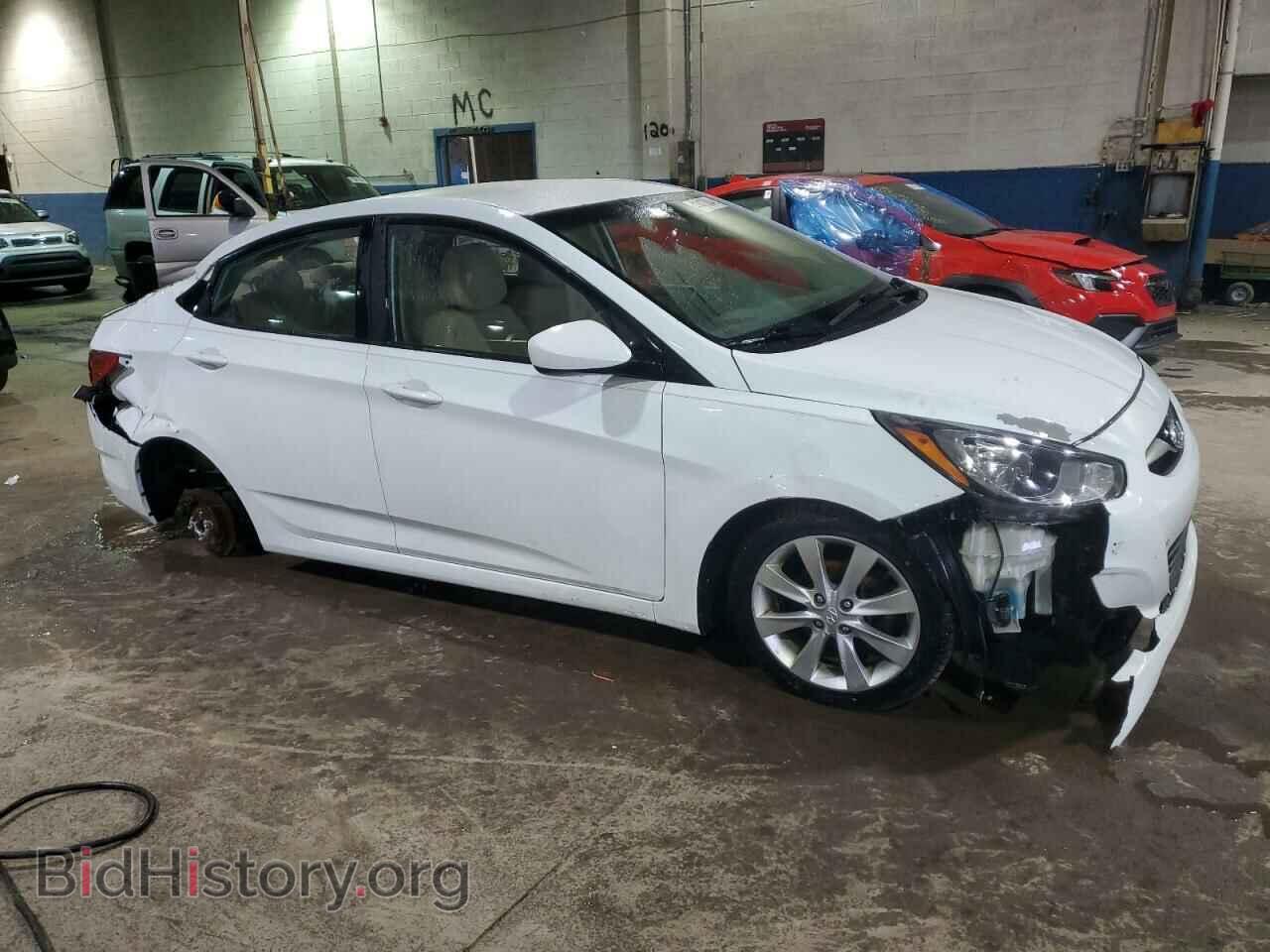 2012 HYUNDAI ACCENT - VIN: KMHCU4AEXCU078412 - Фото 4