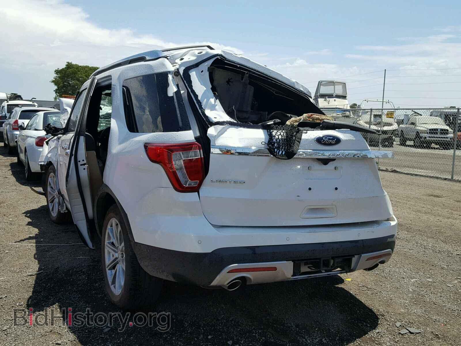 2017 FORD EXPLORER L - VIN: 1FM5K8F80HGD42574 - Фото 3