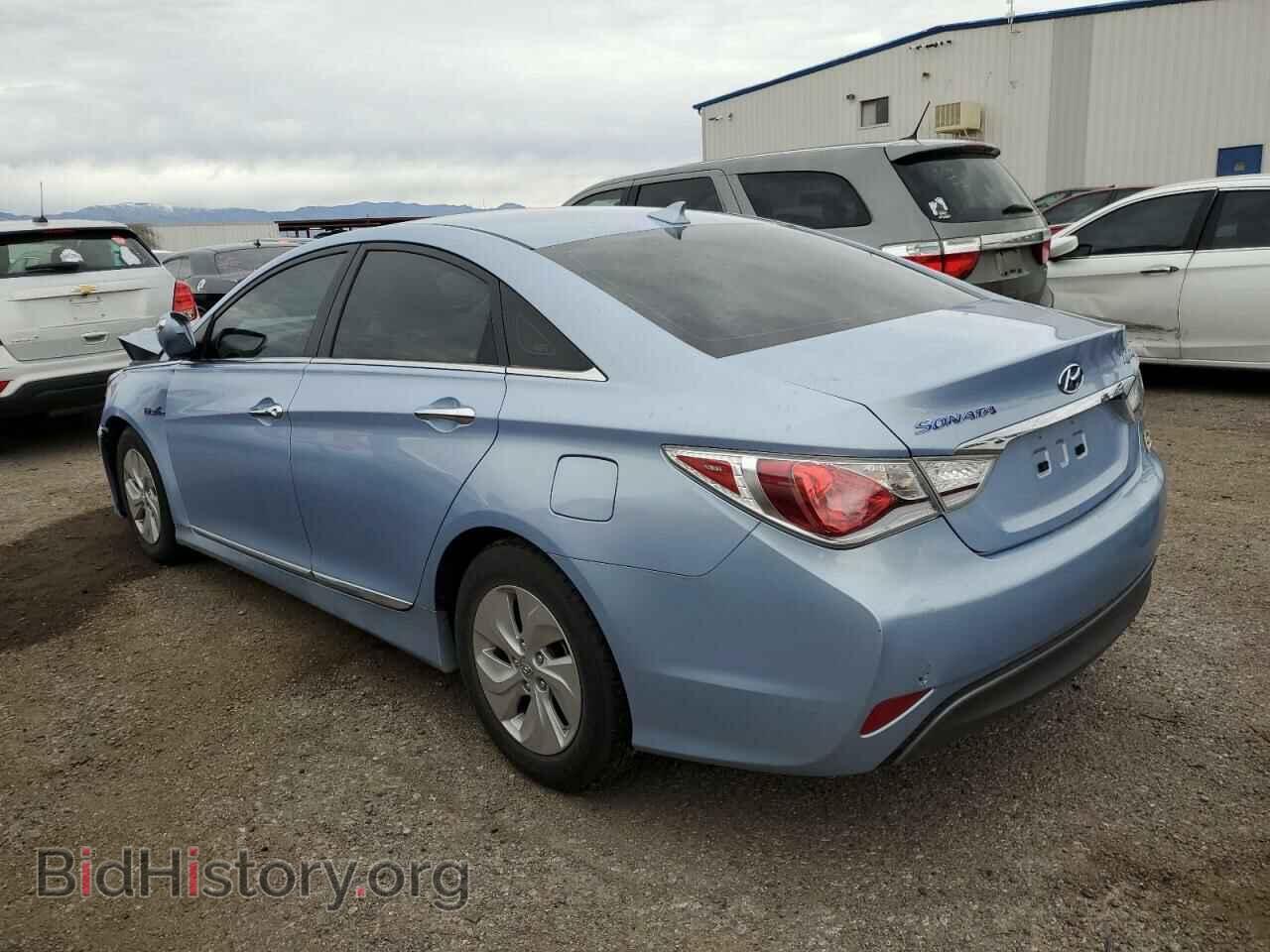 2014 HYUNDAI SONATA - VIN: KMHEC4A45EA116393 - Фото 2