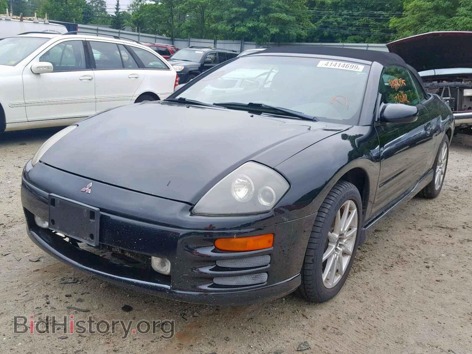 2001 MITSUBISHI ECLIPSE - VIN: 4A3AE85H01E188622 - Photo 2