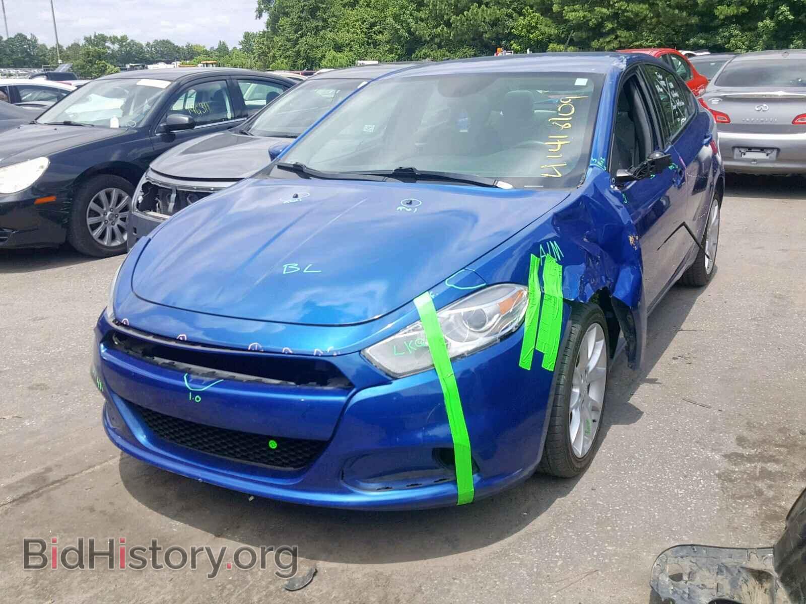 2013 DODGE DART - VIN: 1C3CDFBA4DD152229 - Фото 2