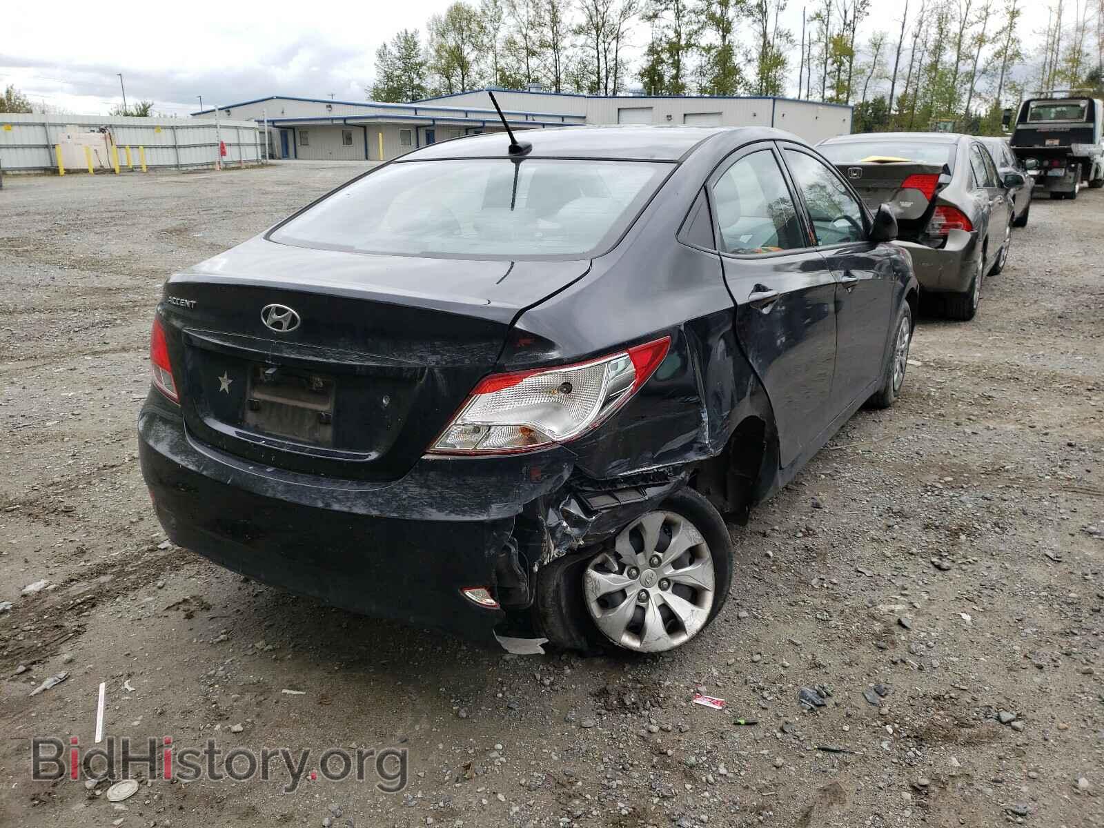 2017 HYUNDAI ACCENT - VIN: KMHCT4AE3HU337672 - Фото 4