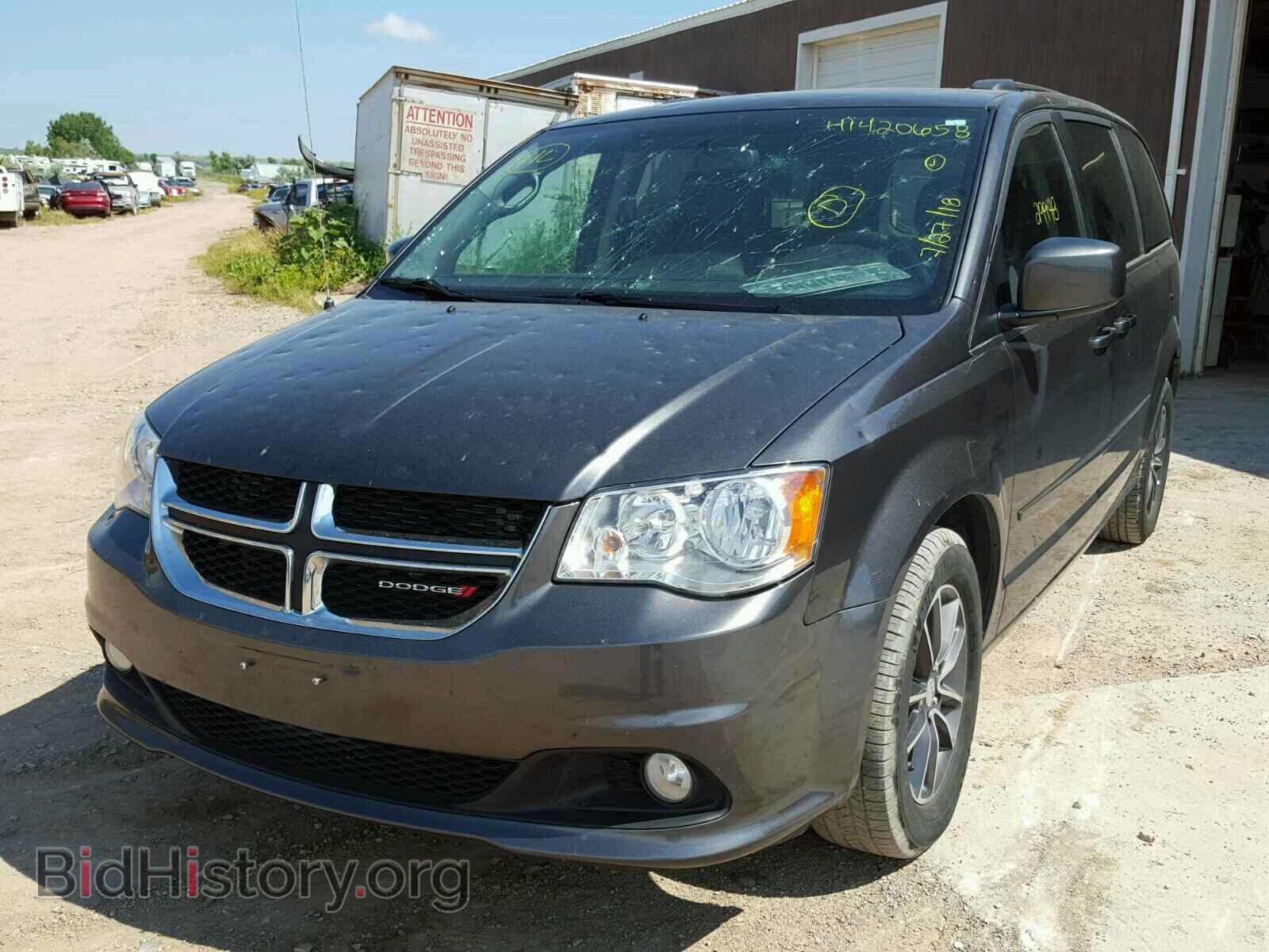 2017 DODGE CARAVAN - VIN: 2C4RDGCG6HR825717 - Фото 2