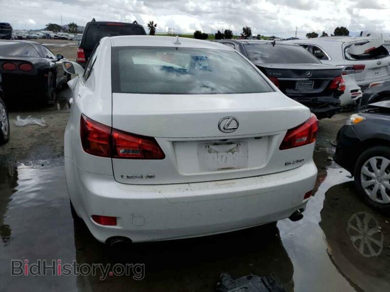 2008 Lexus IS (VIN JTHBK262285077263) — фото 6 из 12