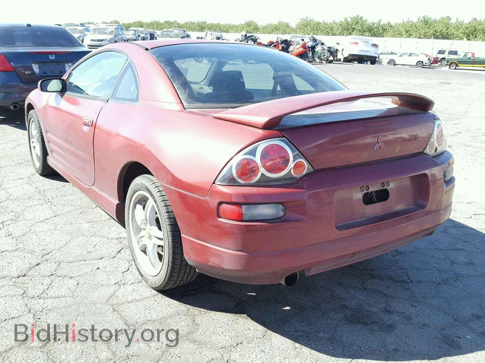 2001 MITSUBISHI ECLIPSE - VIN: 4A3AC84H01E127133 - Фото 3