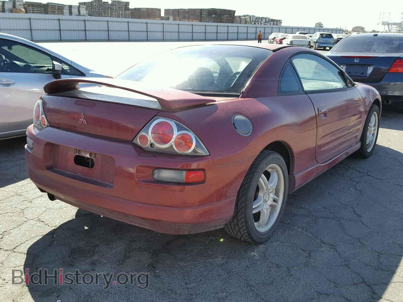 2001 MITSUBISHI ECLIPSE - VIN: 4A3AC84H01E127133 - Фото 4