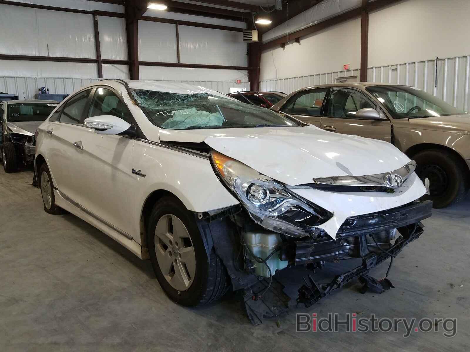 Photo KMHEC4A4XBA001395 - HYUNDAI SONATA 2011