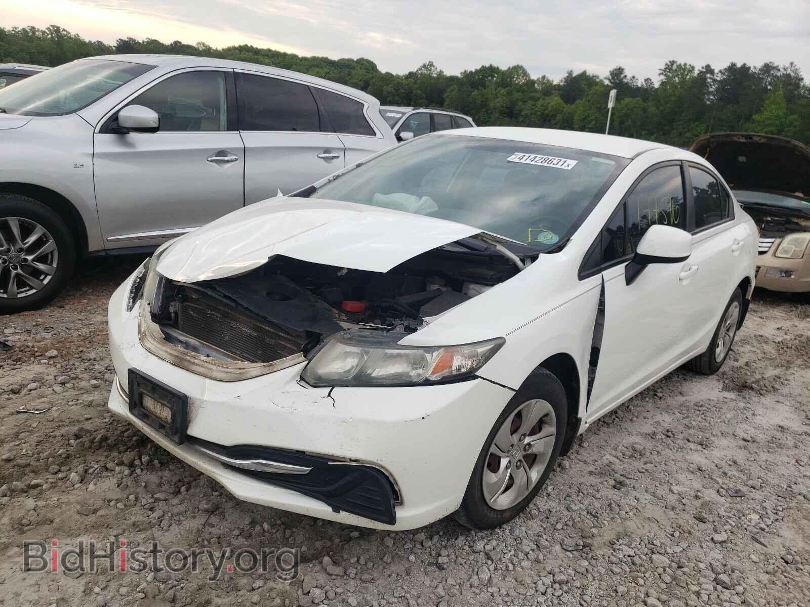 2013 HONDA CIVIC - VIN: 19XFB2F51DE014442 - Фото 2