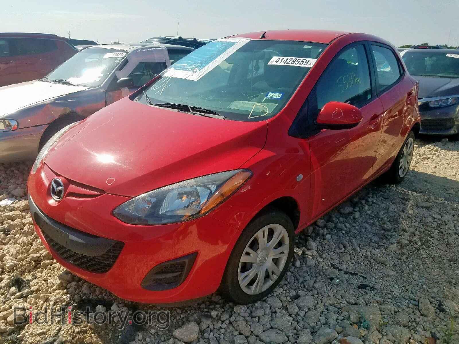 2013 MAZDA 2 - VIN: JM1DE1KY9D0170472 - Фото 2