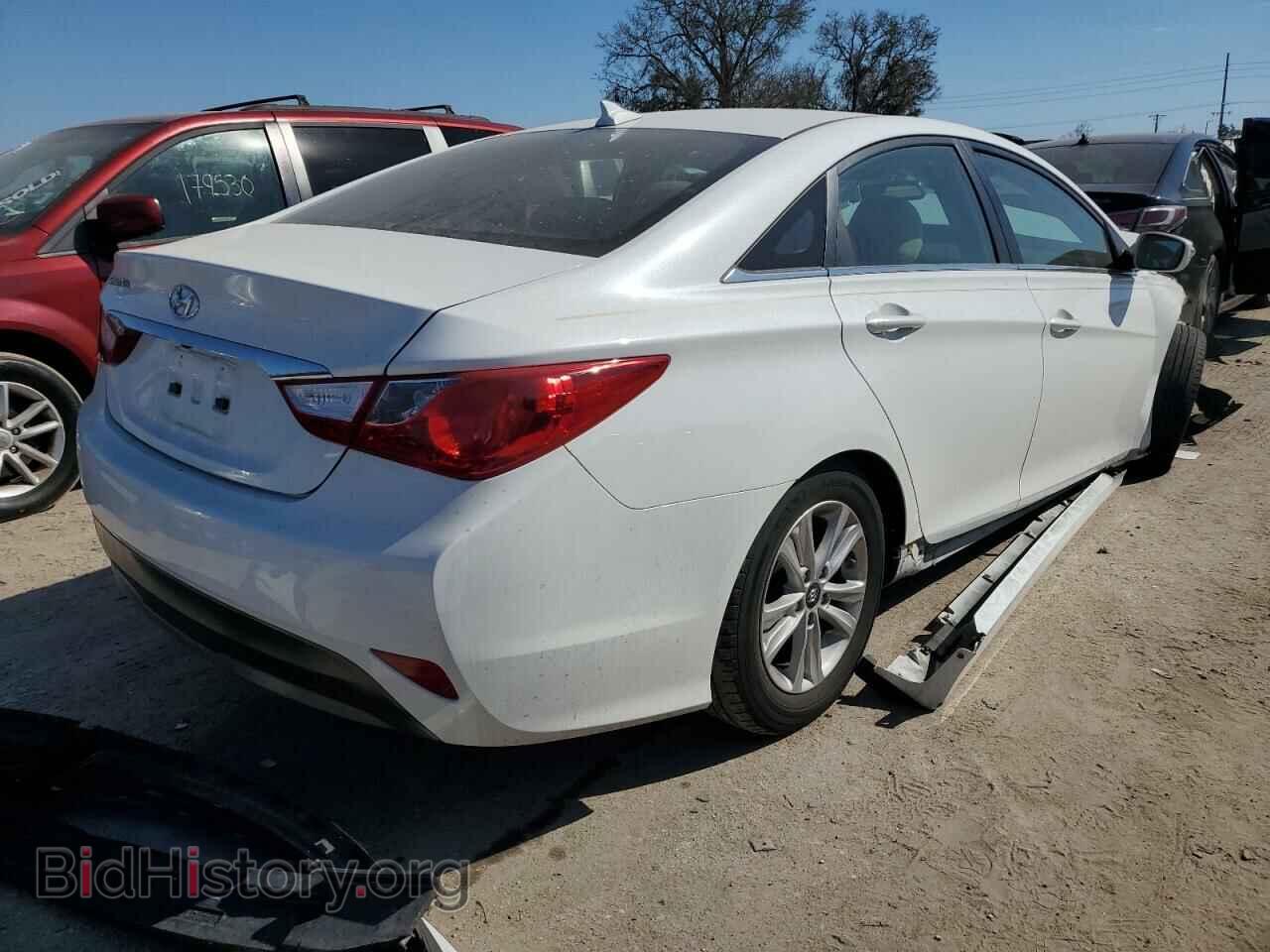 2014 HYUNDAI SONATA - VIN: 5NPEB4AC3EH857486 - Фото 3