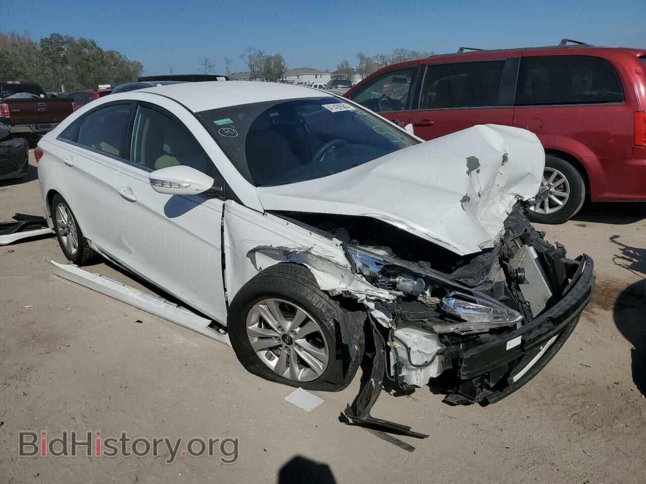 2014 HYUNDAI SONATA - VIN: 5NPEB4AC3EH857486 - Фото 4