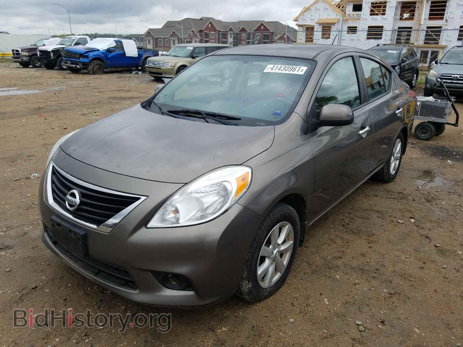 2012 NISSAN VERSA - VIN: 3N1CN7APXCL941209 - Фото 2