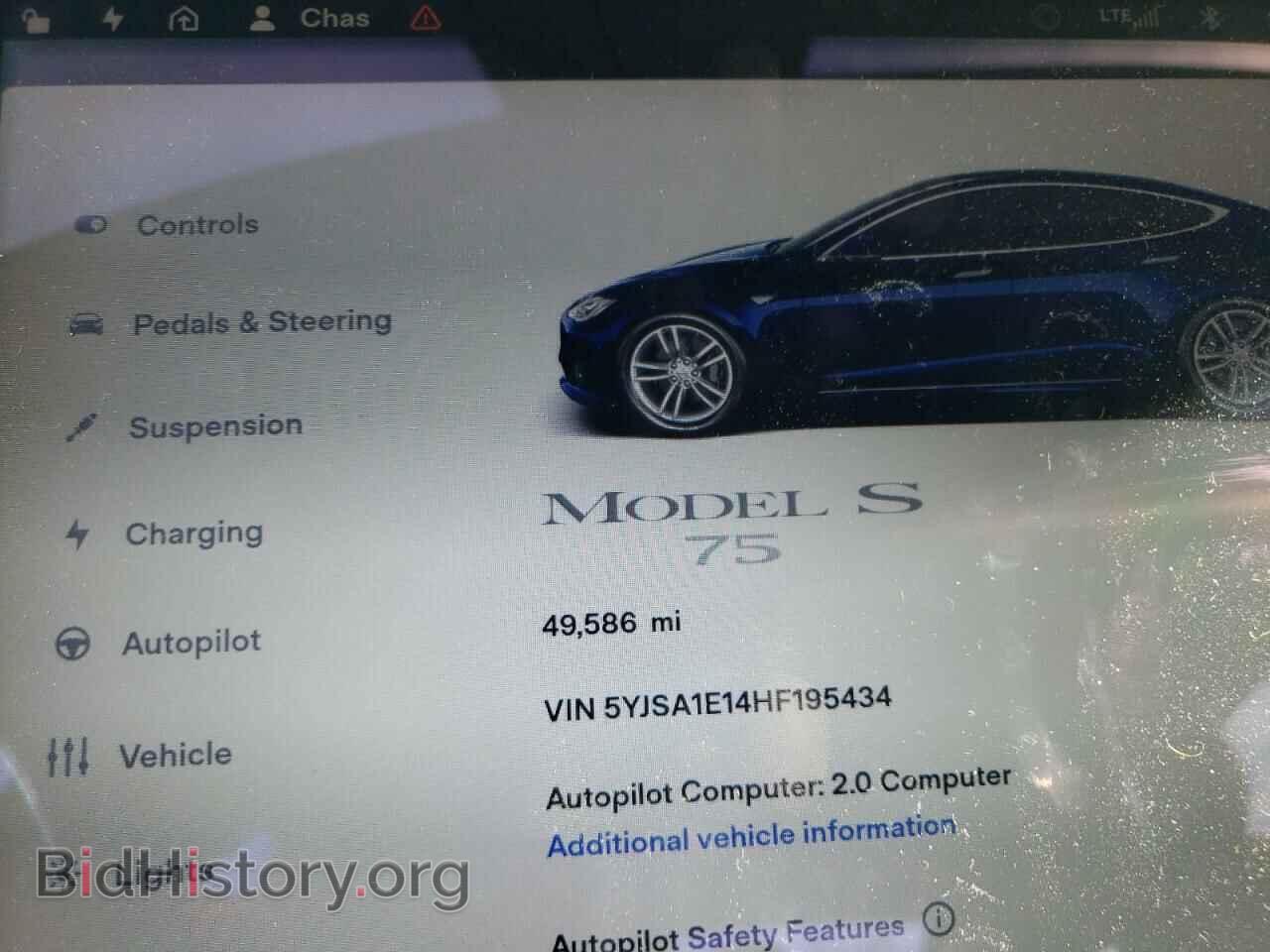 2017 TESLA MODEL S - VIN: 5YJSA1E14HF195434 - Photo 9
