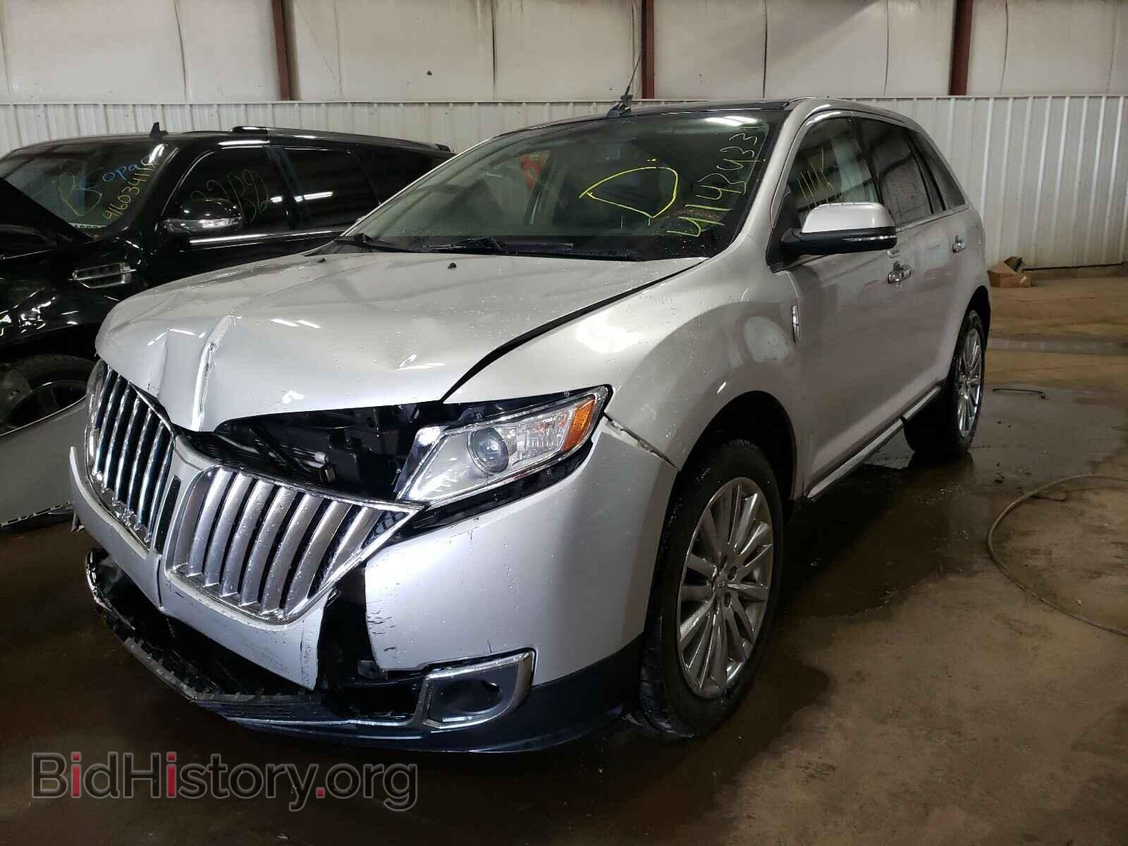 2013 LINCOLN MKX - VIN: 2LMDJ6JK4DBL46381 - Фото 2