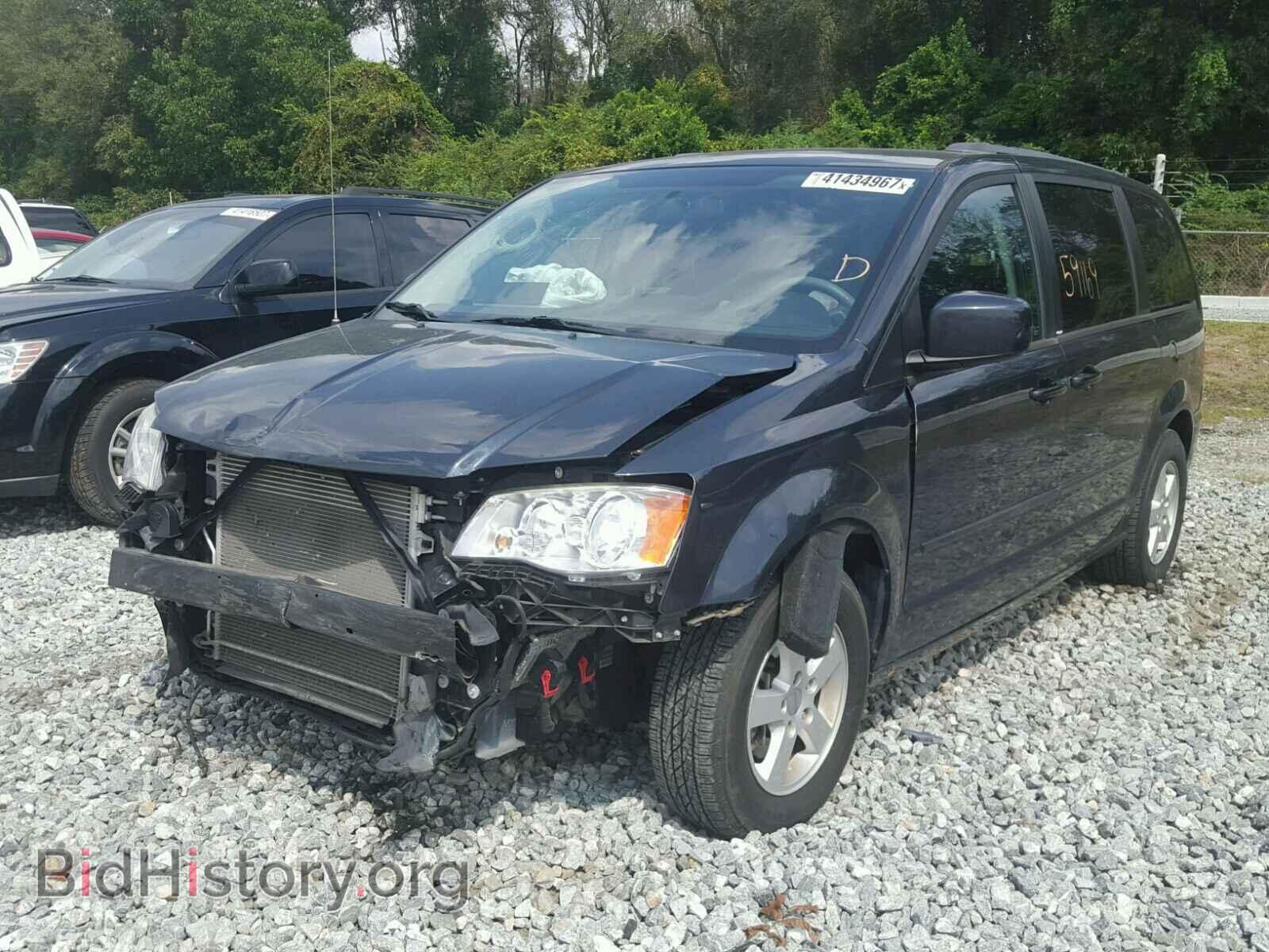 2013 DODGE CARAVAN - VIN: 2C4RDGCG9DR627739 - Фото 2