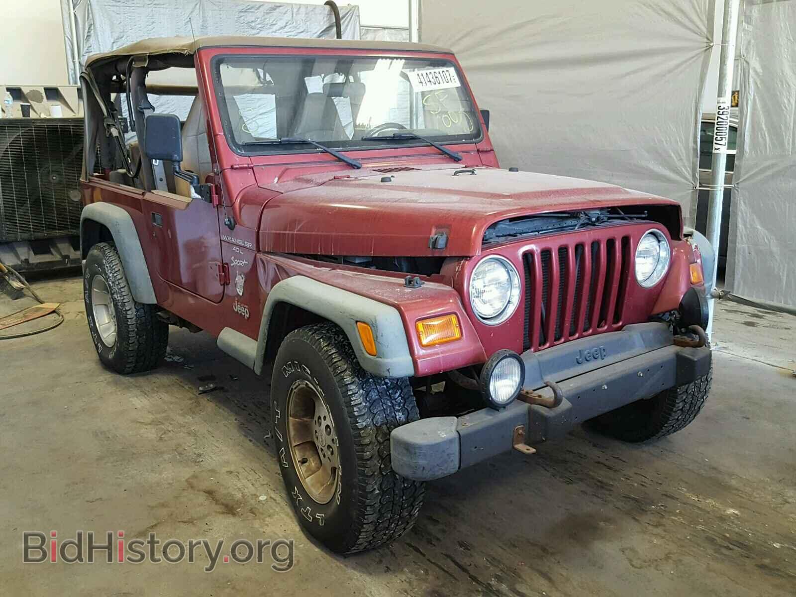 Фотография 1J4FA49S6YP765844 - JEEP WRANGLER 2000