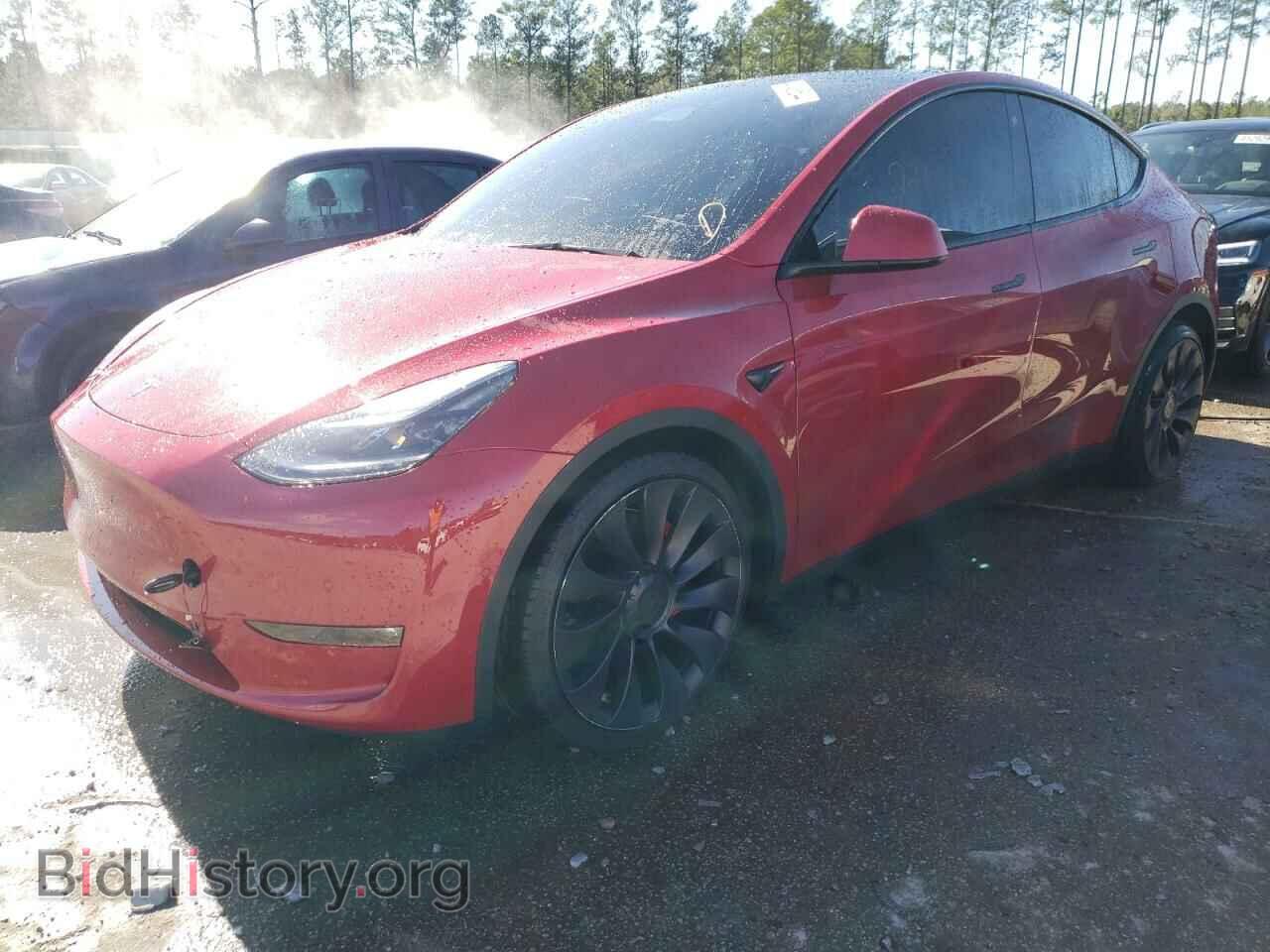 Photo 5YJYGDEFXMF263493 - TESLA MODEL Y 2021