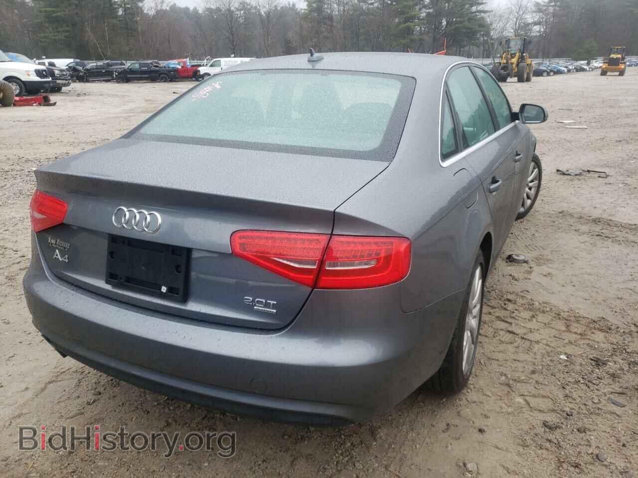 2013 AUDI A4 - VIN: WAUBFAFL7DN011663 - Фото 4