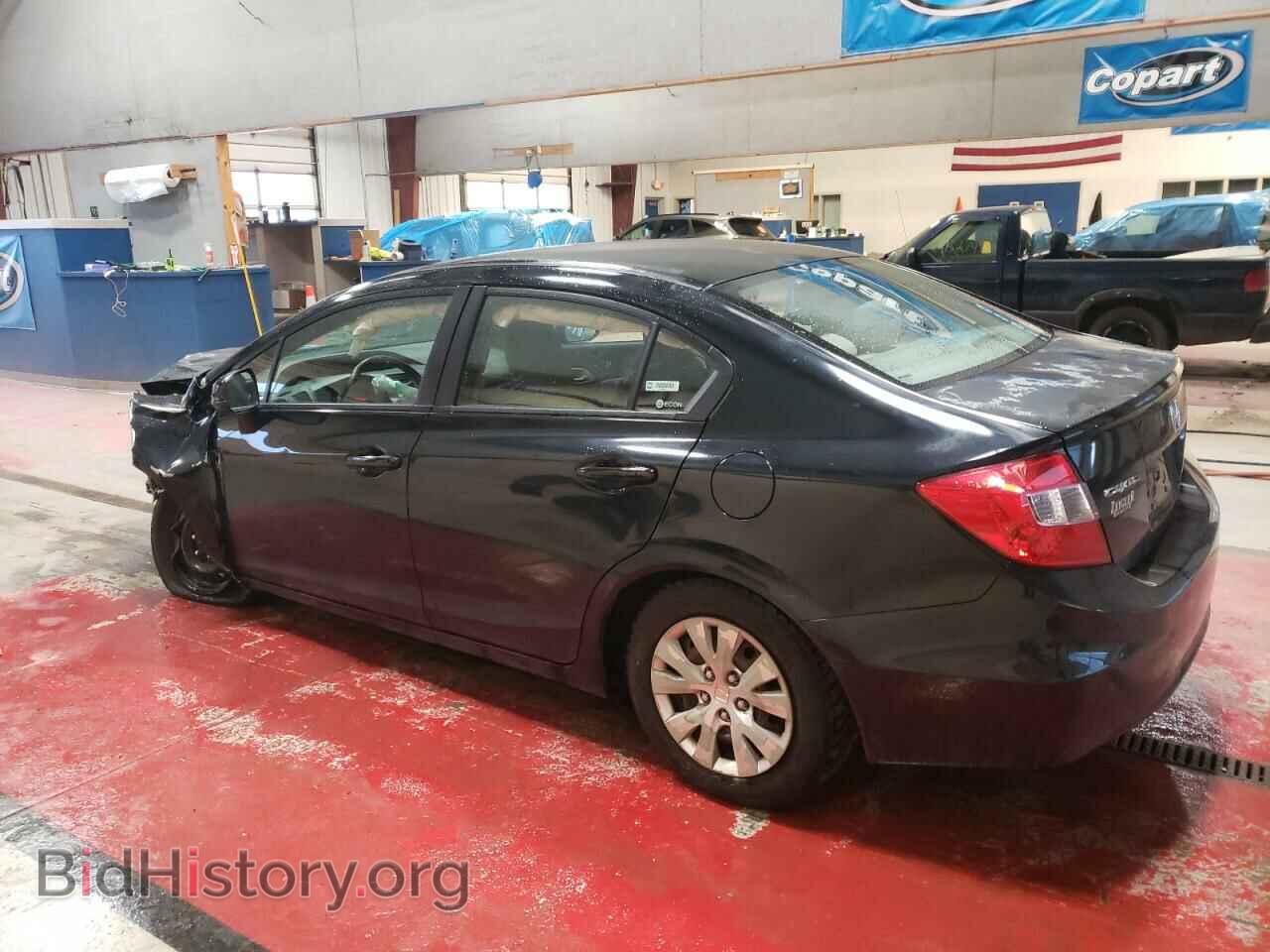 2012 HONDA CIVIC - VIN: 2HGFB2F54CH554646 - Фото 2