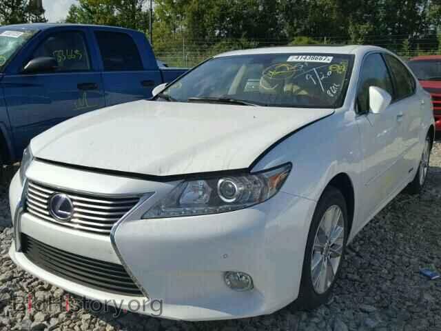 2013 LEXUS ES 300H - VIN: JTHBW1GG4D2013875 - Фото 2