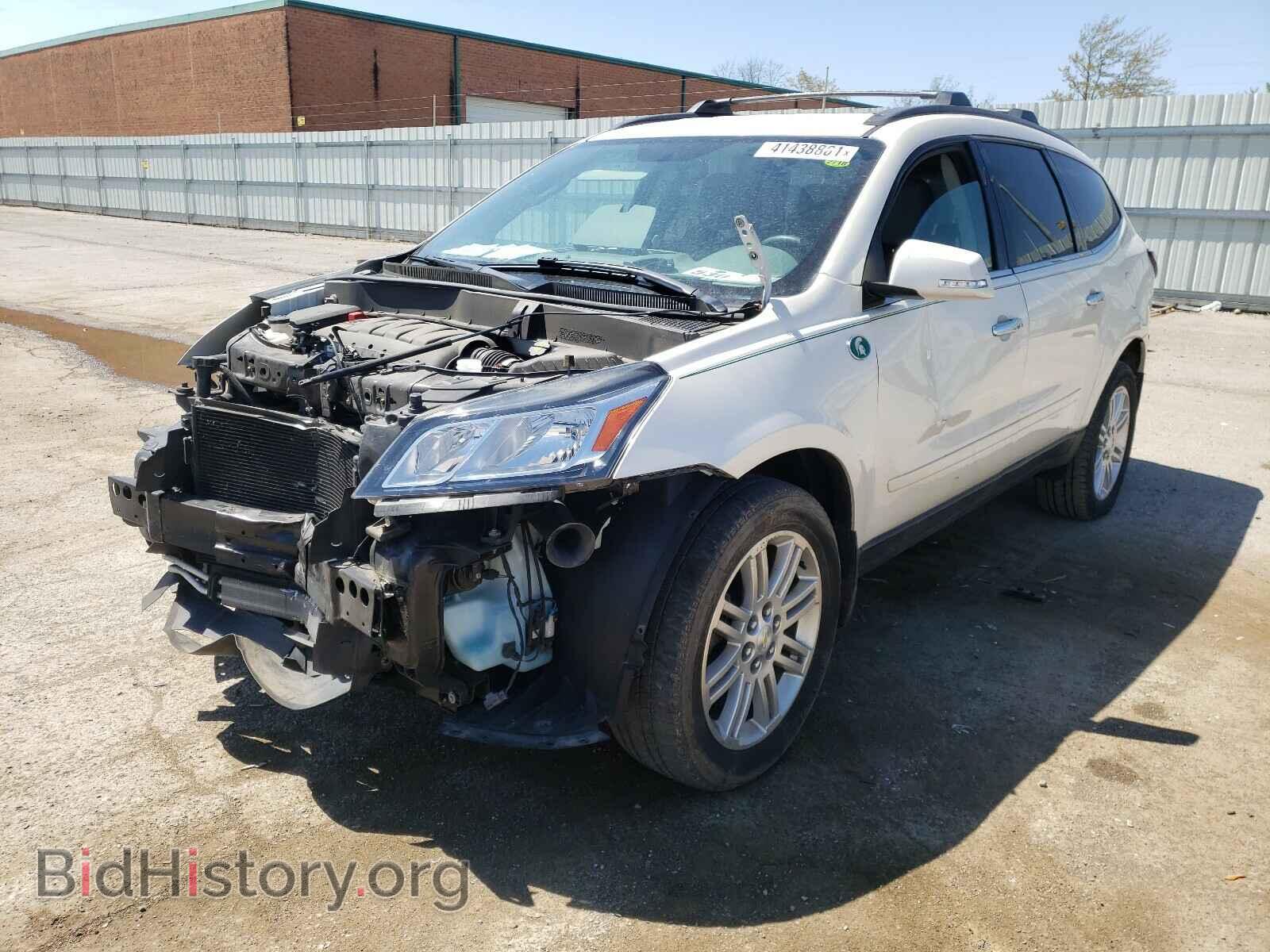 2014 CHEVROLET TRAVERSE - VIN: 1GNKRGKD4EJ221813 - Фото 2