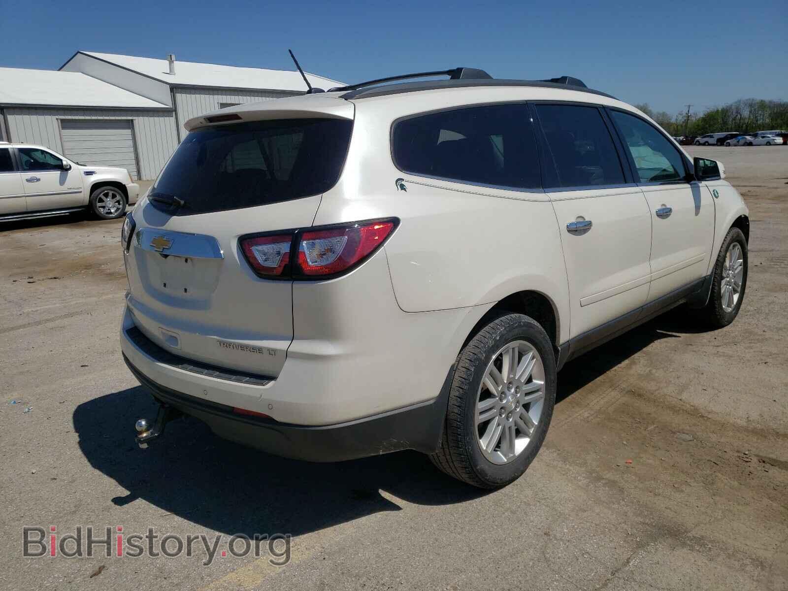 2014 CHEVROLET TRAVERSE - VIN: 1GNKRGKD4EJ221813 - Фото 4