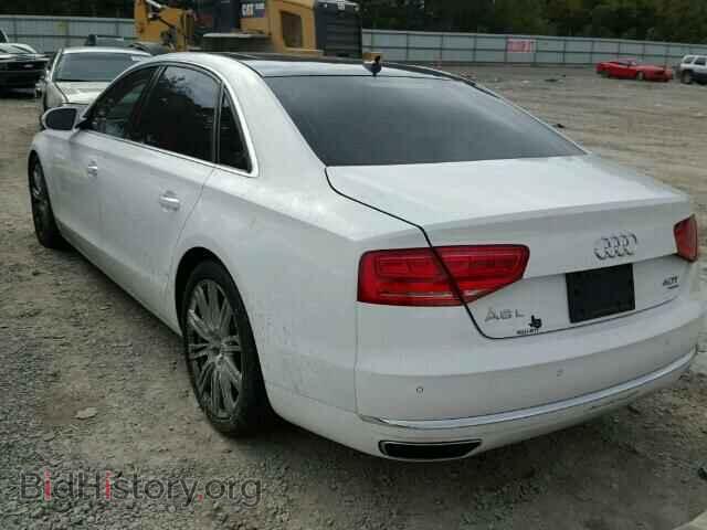 2013 AUDI A8 - VIN: WAUR2AFD2DN020211 - Фото 3