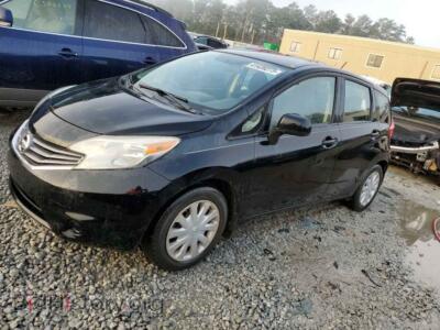 2014 Nissan VERSA Versa Note, черный — VIN 3N1CE2CP7EL376775, Copart