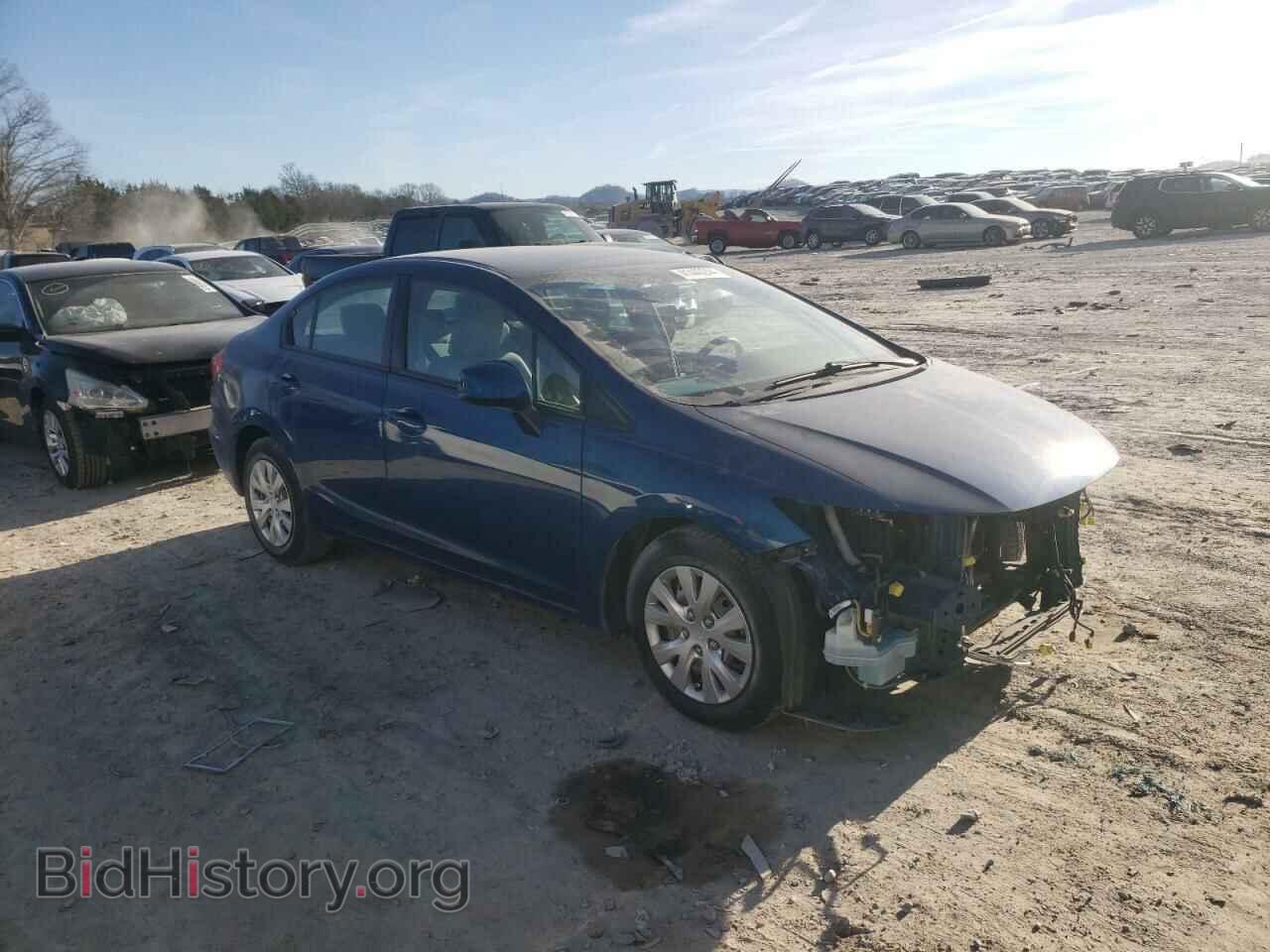 2012 HONDA CIVIC - VIN: 2HGFB2F57CH551353 - Фото 4