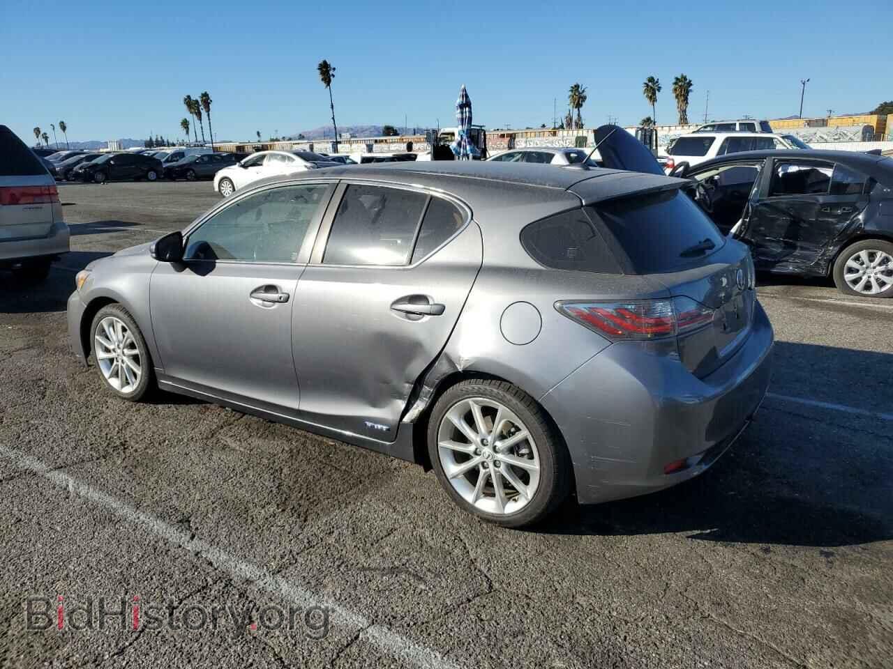 2012 LEXUS CT 200 - VIN: JTHKD5BH2C2071110 - Фото 2