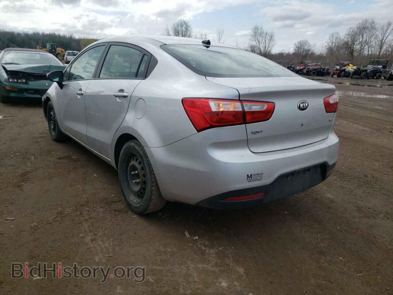 2013 KIA RIO - VIN: KNADM4A36D6258335 - Фото 3