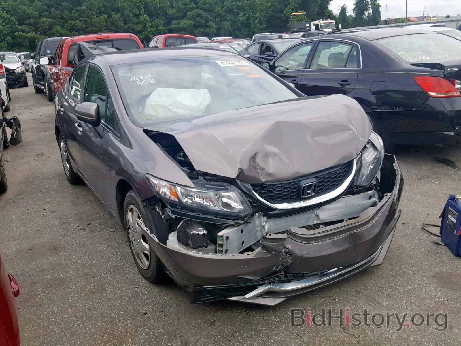 Photo 19XFB2F5XFE270730 - HONDA CIVIC LX 2015