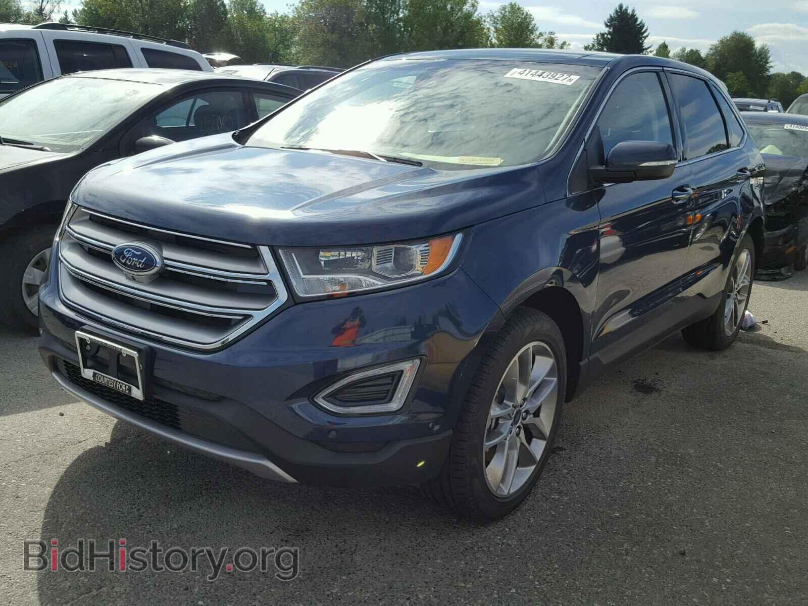 2017 FORD EDGE - VIN: 2FMPK4K90HBC16657 - Фото 2