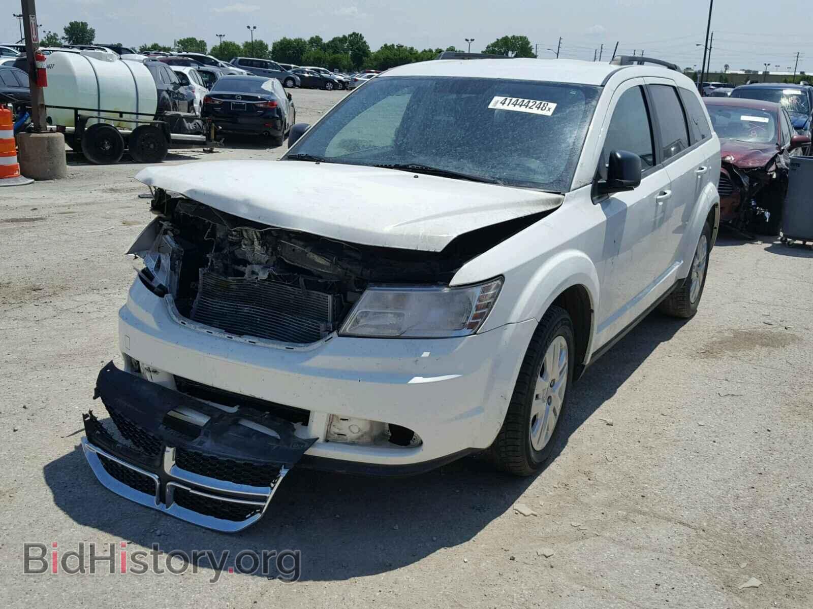 2017 DODGE JOURNEY SE - VIN: 3C4PDCAB9HT528347 - Фото 2