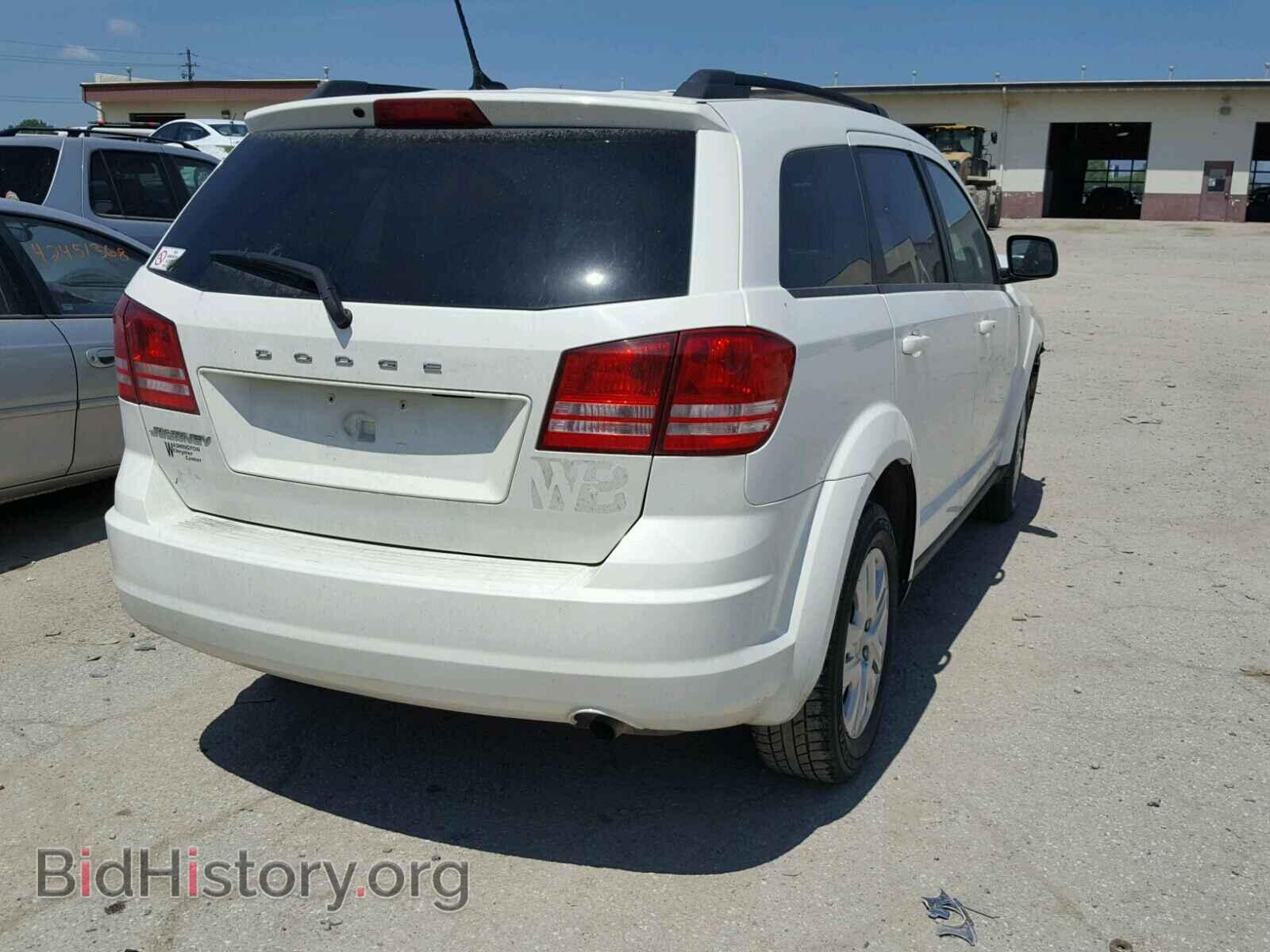 2017 DODGE JOURNEY SE - VIN: 3C4PDCAB9HT528347 - Фото 4