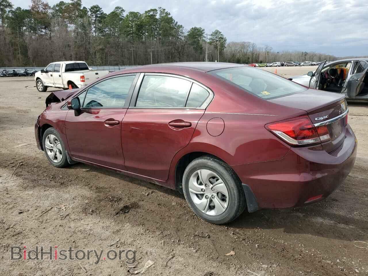 2013 HONDA CIVIC - VIN: 2HGFB2F57DH560636 - Фото 2