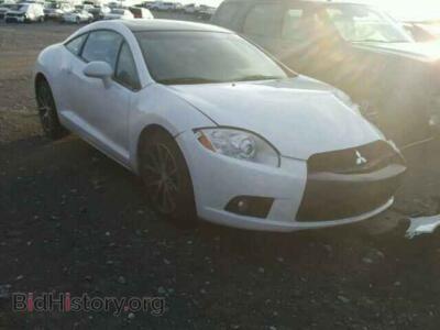 2011 Mitsubishi ECLIPSE Eclipse GS, white — VIN 4A31K5DF3BE008476, Copart