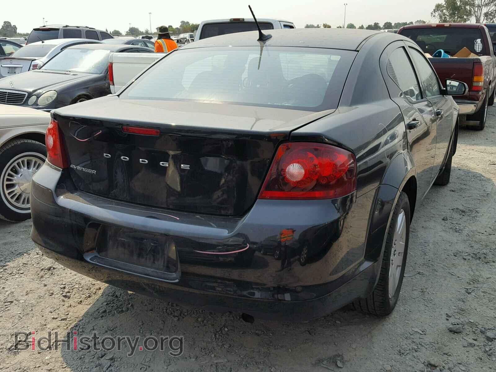 2012 DODGE AVENGER - VIN: 1C3CDZAB3CN215082 - Фото 4