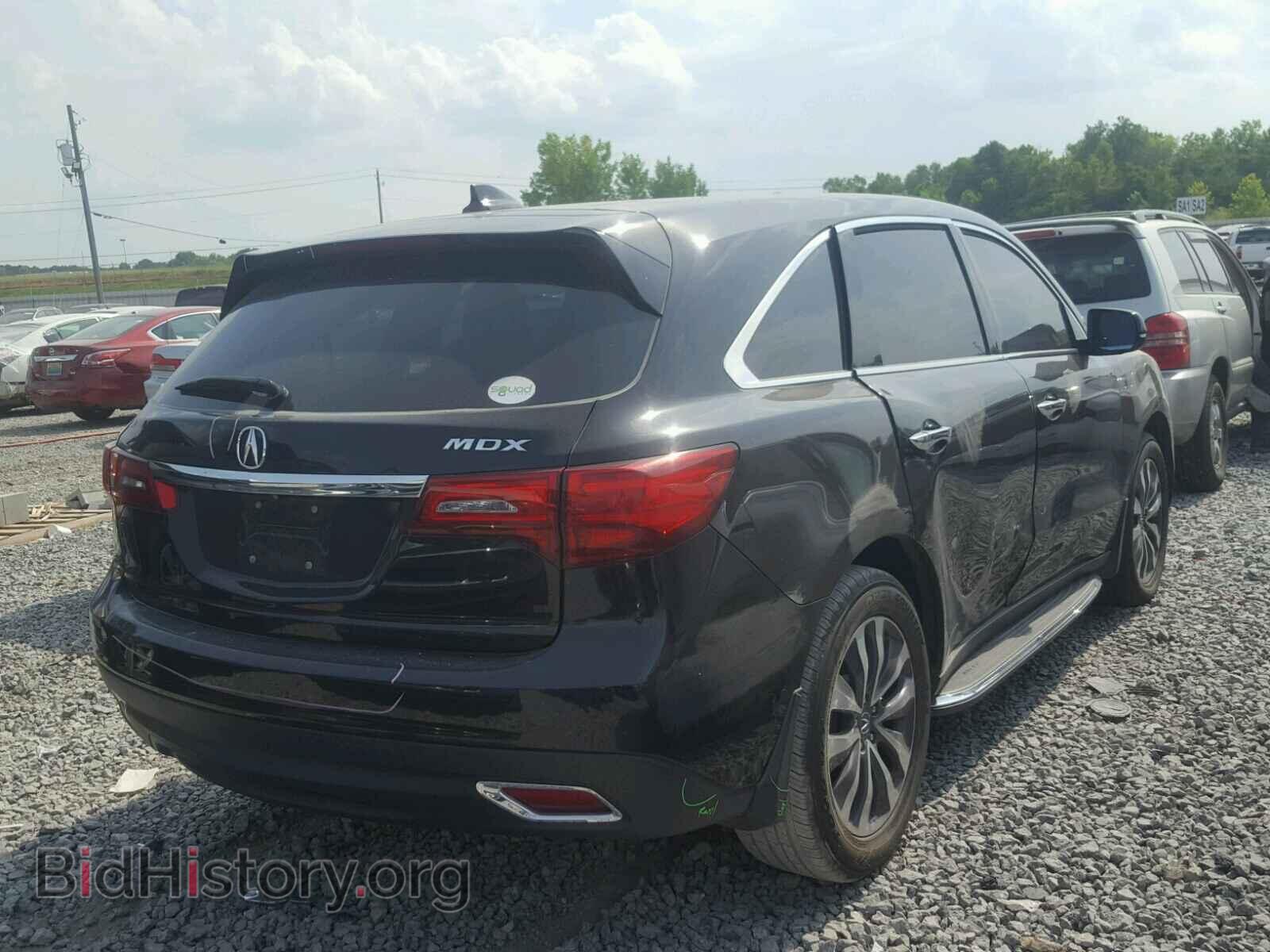 2014 ACURA MDX - VIN: 5FRYD3H42EB012285 - Фото 4