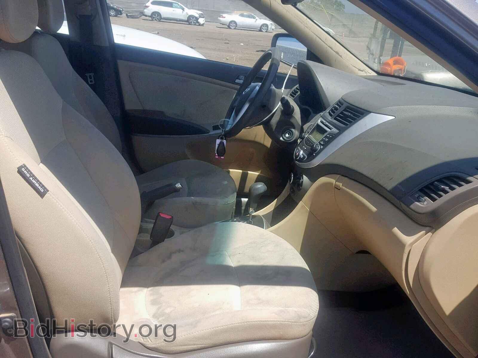 2012 HYUNDAI ACCENT - VIN: KMHCT4AE6CU198291 - Фото 5