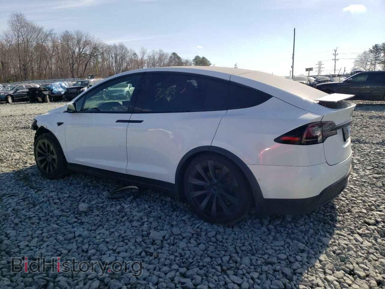 2022 TESLA MODEL X - VIN: 7SAXCBE59NF355671 - Фото 2